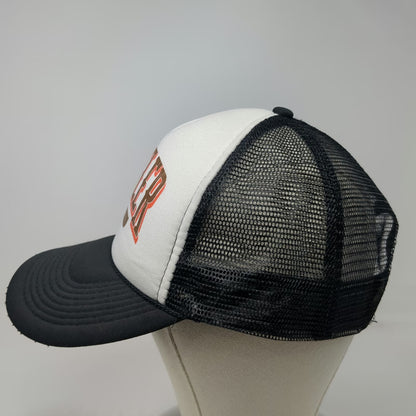 Otto Trucker Hat Black OSFM Rustler India Pale Ale Beer IPA Mesh Back Western