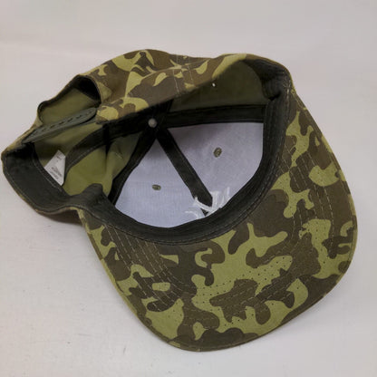 New York Yankees Camo Snapback Hat Green Embroidered Logo Adjustable