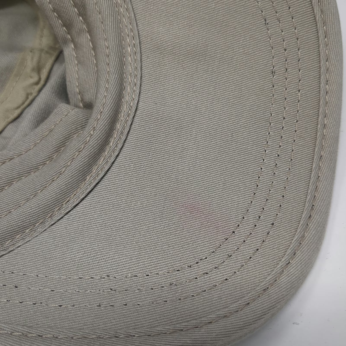 Alternative Army Cap Beige One Size Strapback Cotton Solid Plain Blank Hat