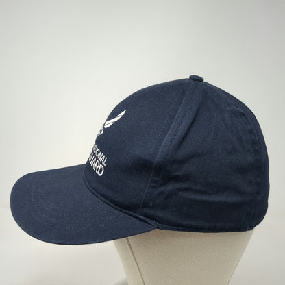 Air National Guard Baseball Cap Blue One Size Fitted GoANG Logo Hat USAF Wings