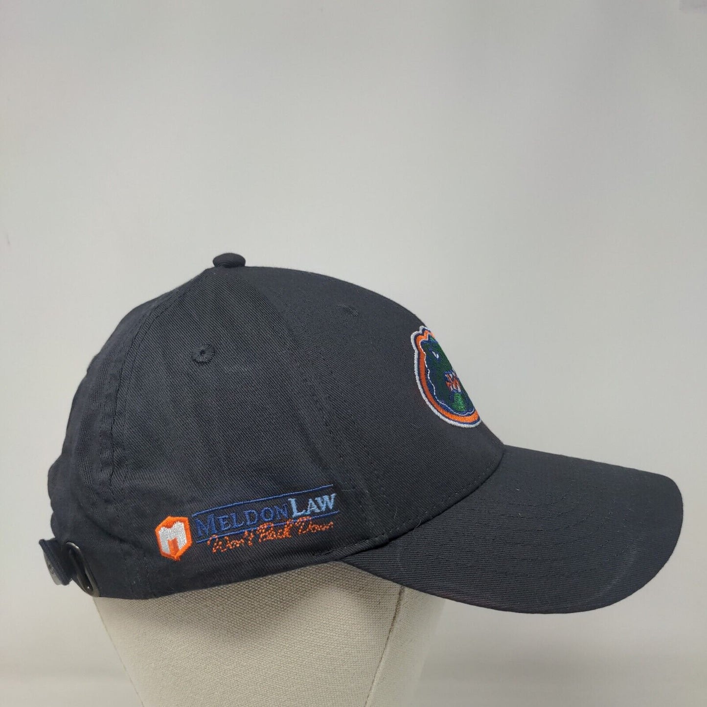 Unbranded Men's Slideback Hat Gray Embroidered Florida Gators Logo Cotton