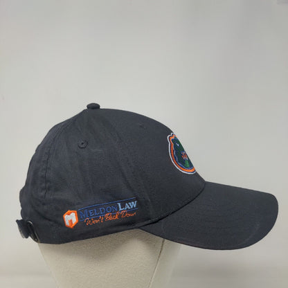 Unbranded Men's Slideback Hat Gray Embroidered Florida Gators Logo Cotton