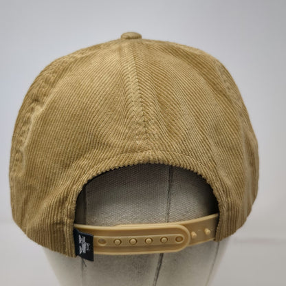 Spacecraft 5 Panel Brown Hat One Size Corduroy Rope Snapback North West Ada