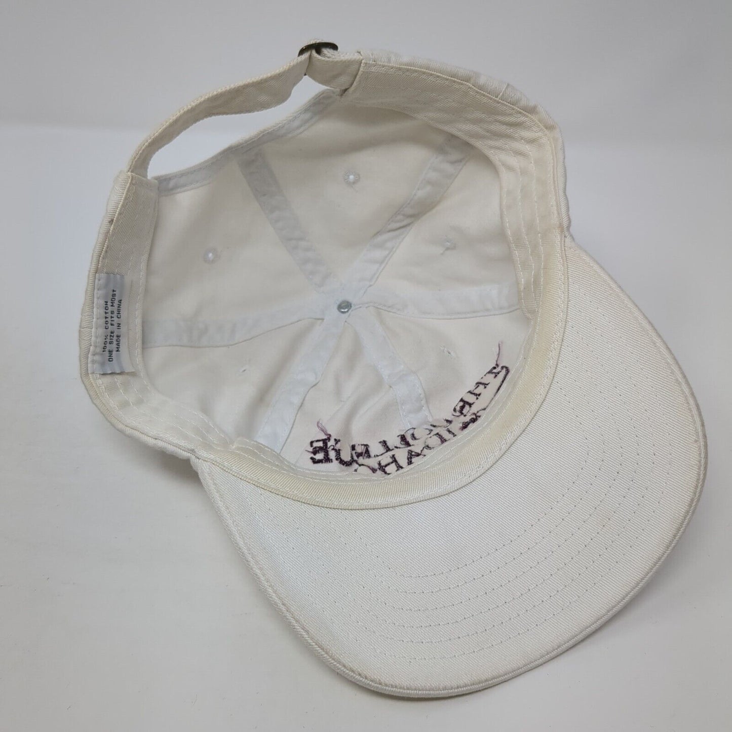 The College Of Idaho Liberal Arts College Slideback Hat White OS Adjustable
