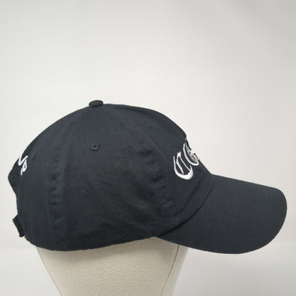 Cola The Nine Strapback Hat Black One Size Adjustable Embroidered