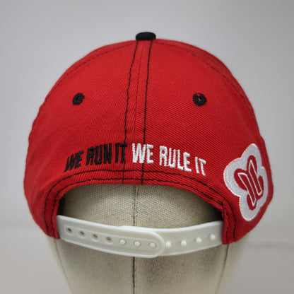 WWE Authentic Snapback Red One Size Stay Fearless Bella Twins Hat Flat Brim