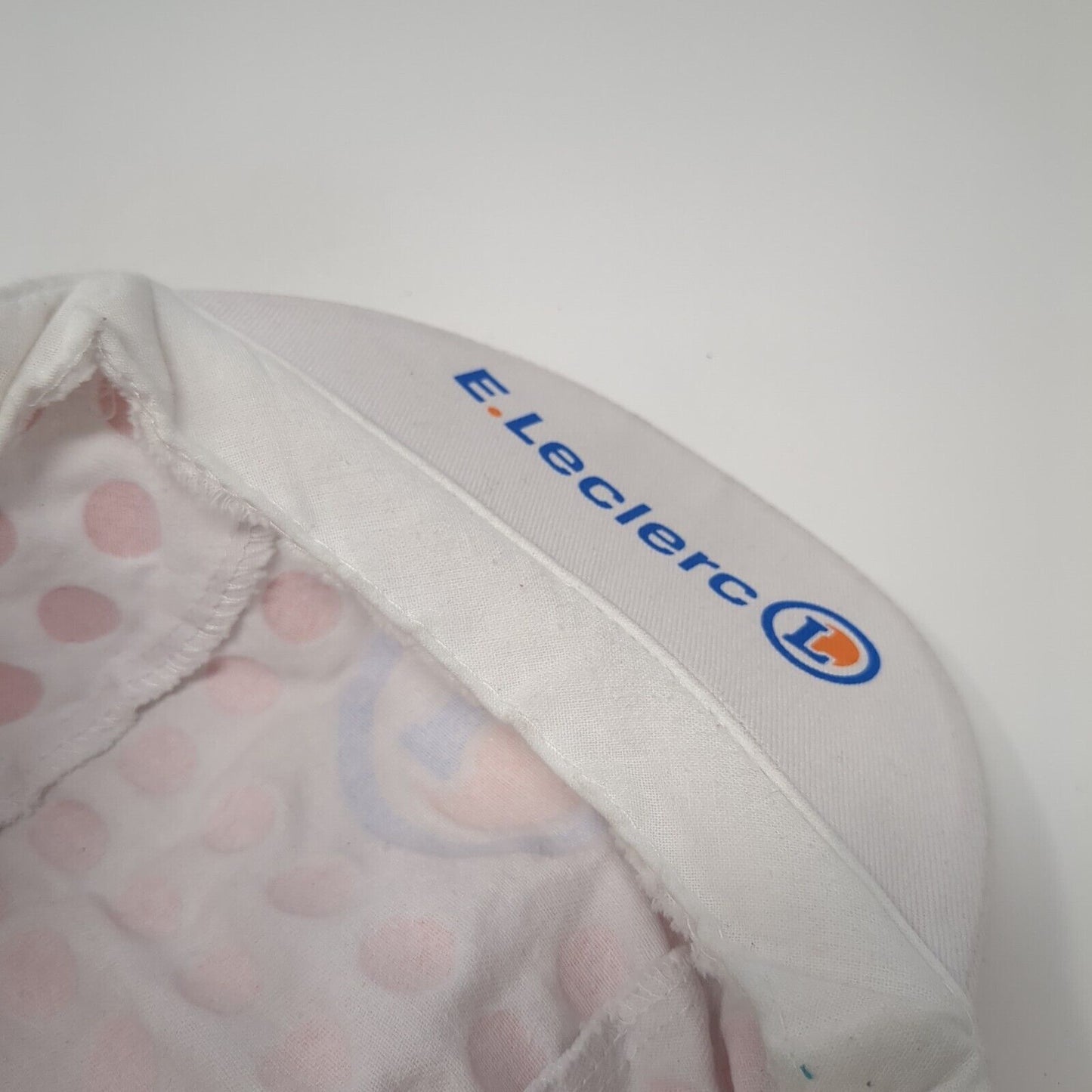 E.Leclerc Stretch Fitted Hat Multi One Size Polka Dot Cotton Outdoor