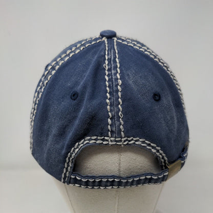 All-American Denim Co. 01 Slideback Hat Blue One Size 6 Panel KB ETHOS
