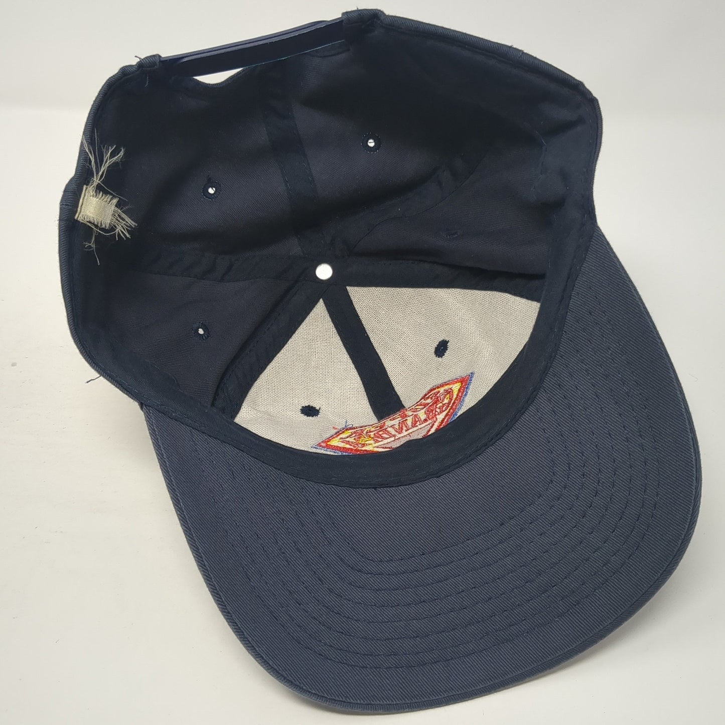 Super Grandpa Snapback Hat Blue One Size Adjustable Embroidered Outdoor