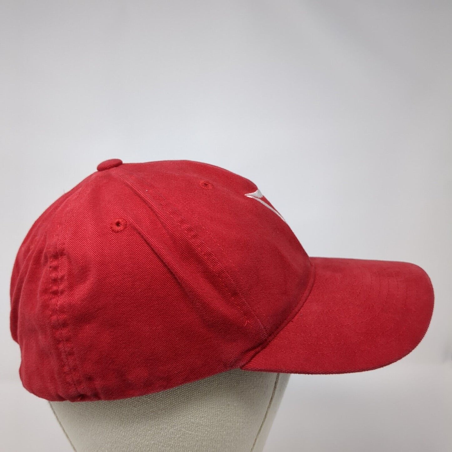 Trikke Fitted Hat Red S/M Embroidered Logo Port Authority 6 Panel