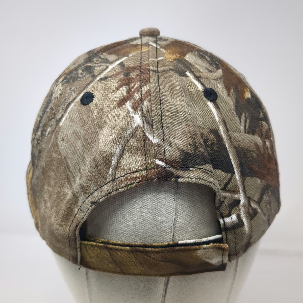 K-Products Baseball Cap Brown OSFM Realtree Camo CARQUEST Auto Parts 6 Panel Hat