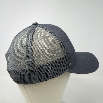 TravisMathew Trucker Hat Gray One Size Snapback Mesh Logo Short Par 4 Exclusive