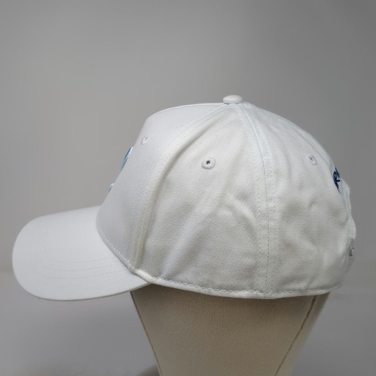 Stichd Baseball Cap White One Size Formula E Racing Logo Adjustable Strap Hat