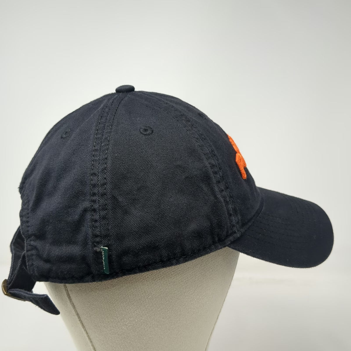 Princeton Tigers NCAA Legacy Cap Black Orange One Size Adjustable Slideback Brim