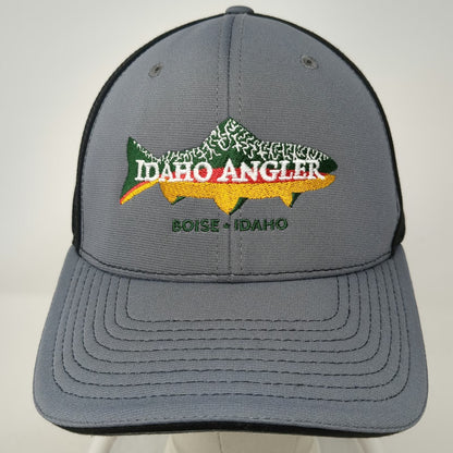Richardson 172 Baseball Cap Gray XL Idaho Angler Boise Fishing Mesh Trout Hat