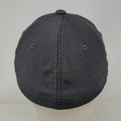 EcoShield Pest Control Fitted Hat Black One Size Flexfit Yupoong