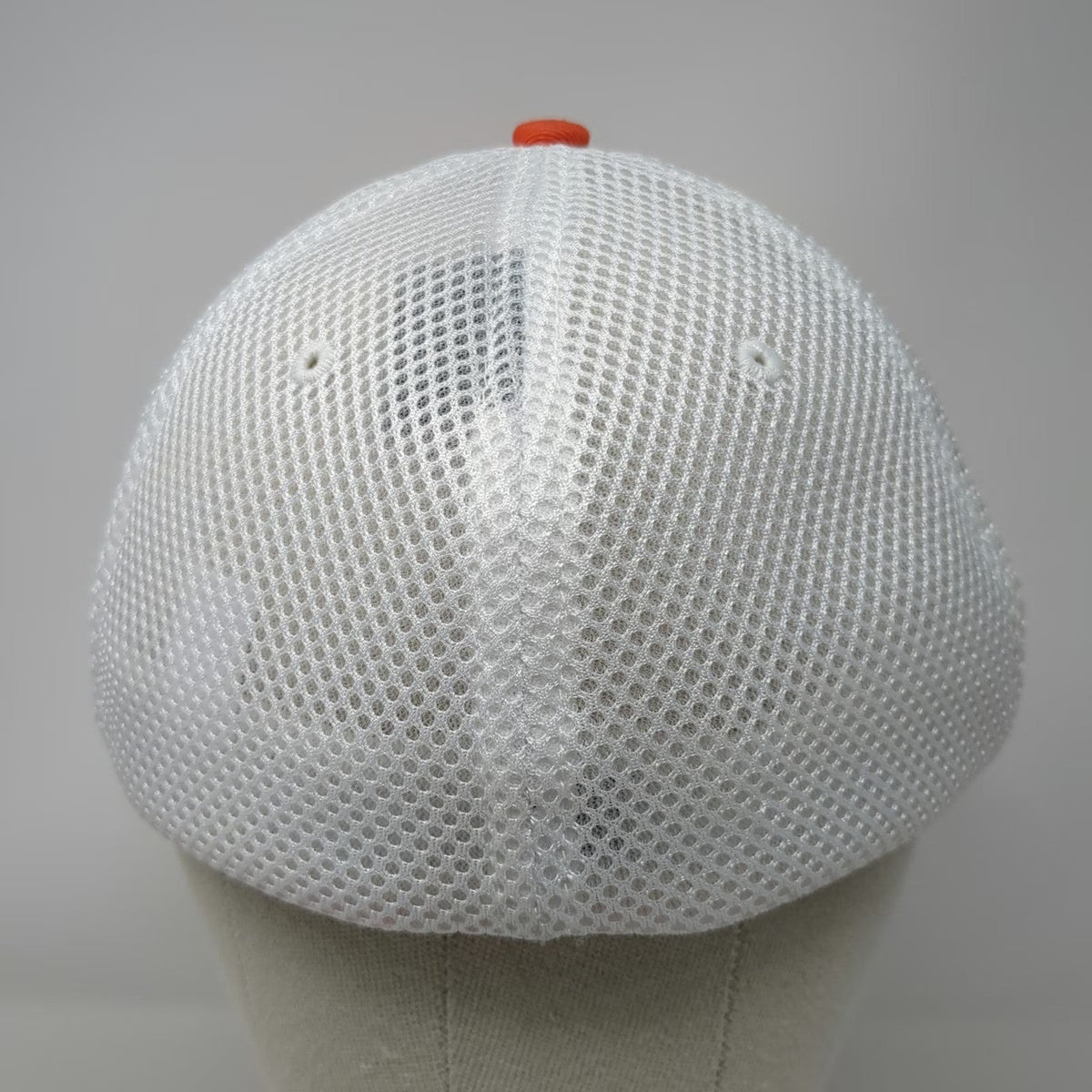 PING Baseball Cap Orange One Size Mesh Boise State Broncos Golf Hat Stretch Fit