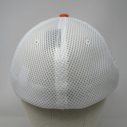 PING Baseball Cap Orange One Size Mesh Boise State Broncos Golf Hat Stretch Fit