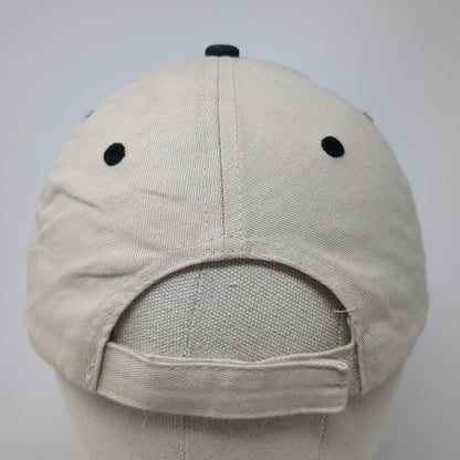 Vitronic Baseball Cap Beige OSFM Roaring Springs Waterpark Hat Strapback Bill