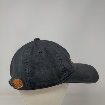 Bob's Burgers Slideback Hat Black One Size Embroidered Adjustable