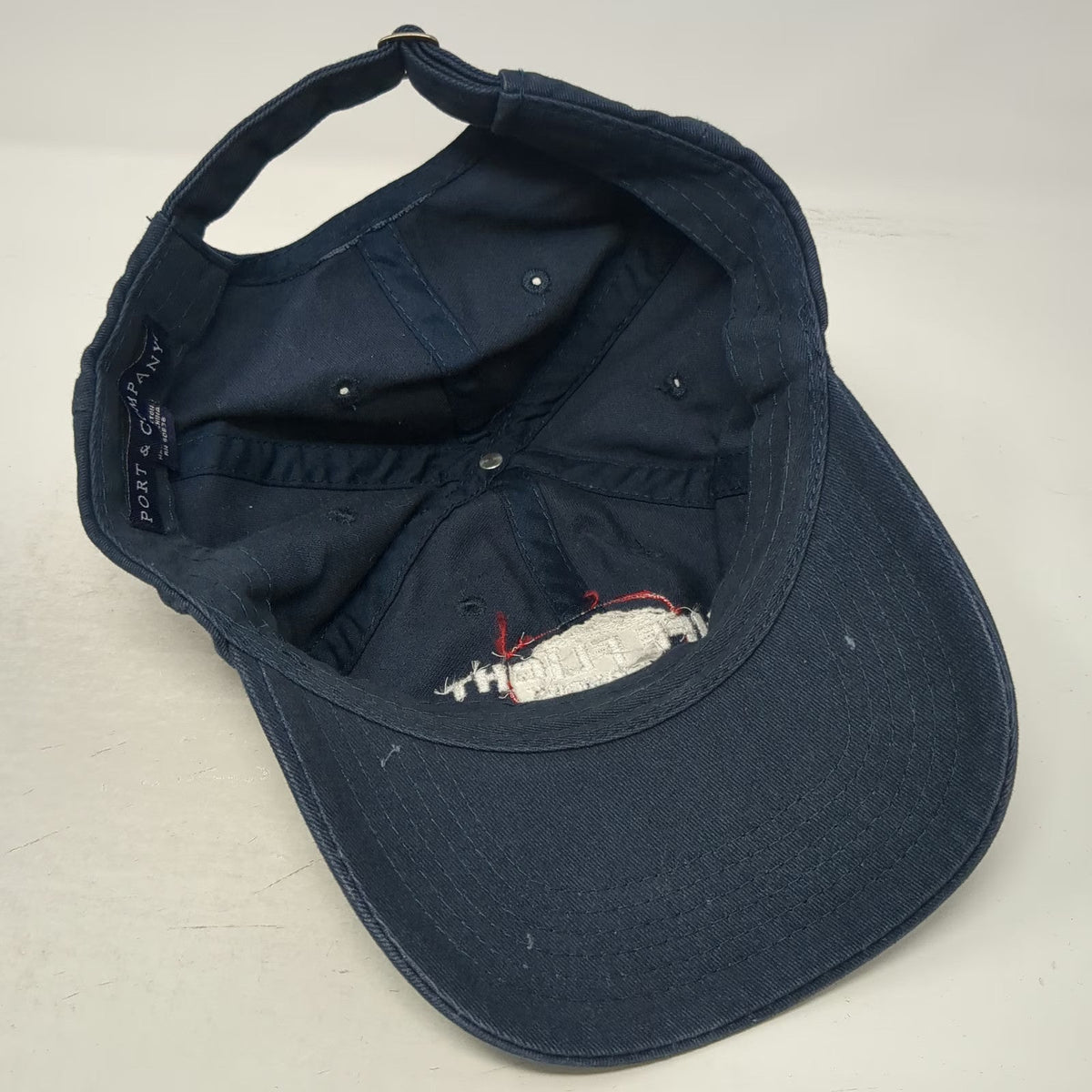 Port & Company Baseball Cap Blue One Size Life Flight Network Mountain Logo Hat