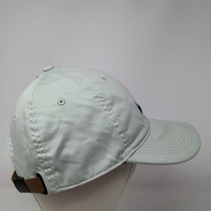 Nike Swoosh Slideback Hat Green OSFM Heritage 86 Dri-Fit Leather Strap