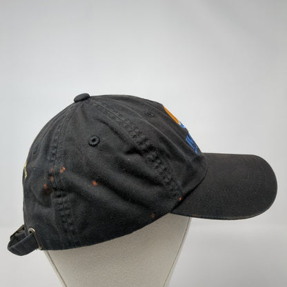 Wailea Maui Hawaii Slideback Hat Black One Size Adjustable Imperial