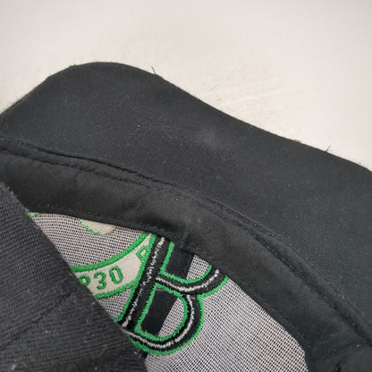Baystate Apparel Baseball Cap Black One Size Boston MA 1630 Shamrock Clover Hat