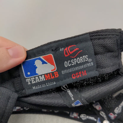 Florida Marlins Strapback Hat Black OSFM Embroidered Logo OC Sports MLB