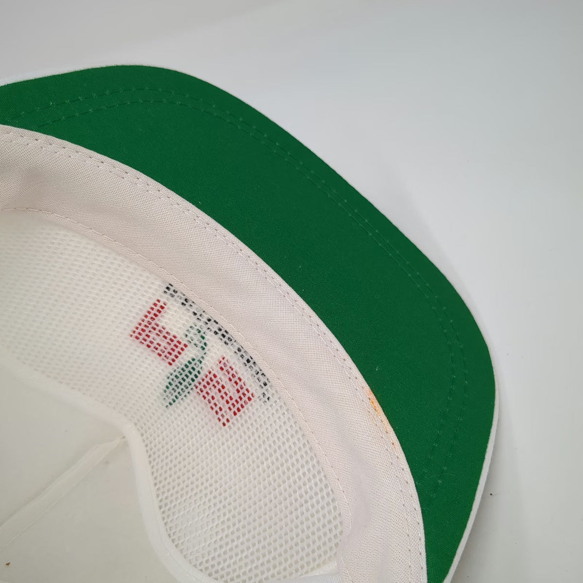 K-Products 5 Panel White One Size Petoseed Agriculture Rope Hat Slideback USA