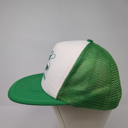 Sandpiper I Charter Service Snapback Trucker Hat Green Large Colorblock