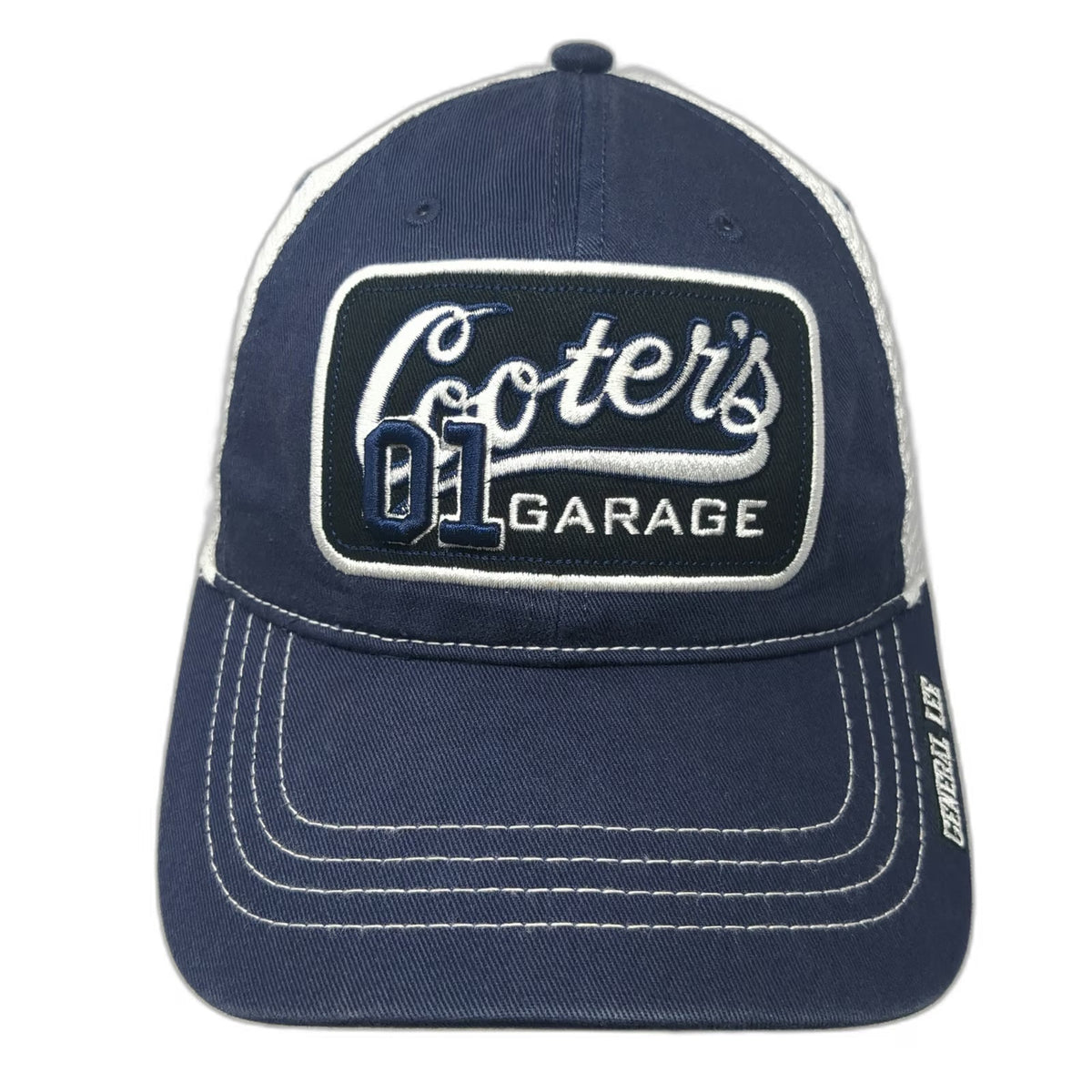 Cooter's Place Baseball Cap Blue One Size Mesh Back Dukes of Hazzard Garage Hat