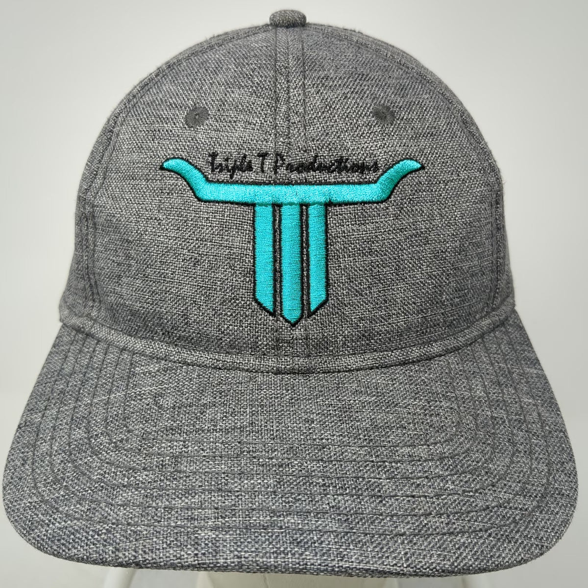 OTTO Baseball Cap Gray One Size Strapback Triple T Productions Heathered Hat