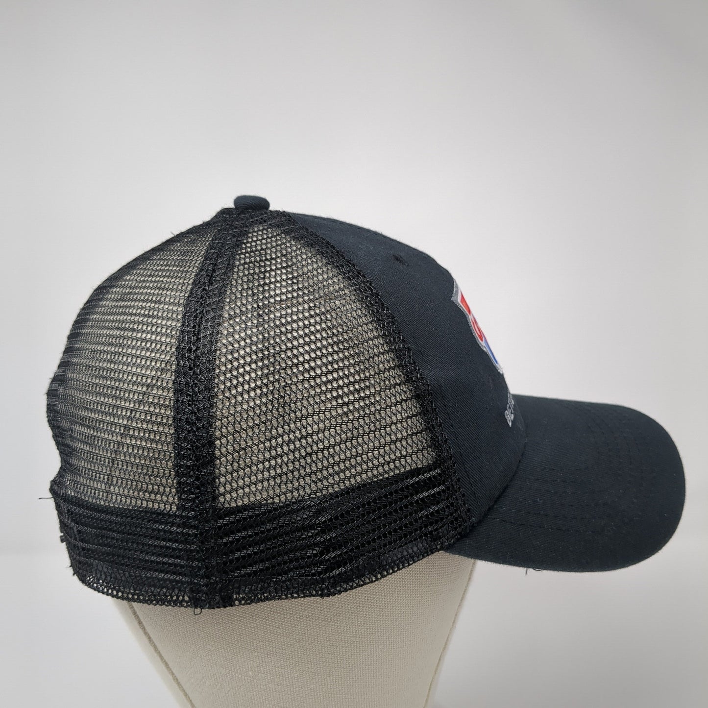 CarQuest Snapback Mesh Back Trucker Hat Black One Size Embroidered Logo