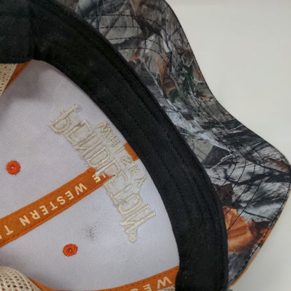 Pendleton Whisky Snapback Mesh Back Trucker Hat Camo One Size 6 Panel
