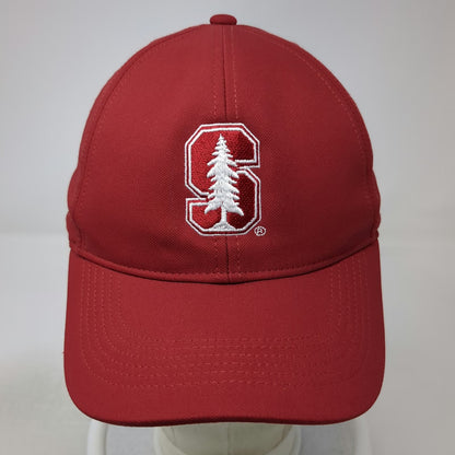 Nike Stanford Cardinal NCAA Red OSFM Cap Perforated Golf Swoosh Strapback Hat