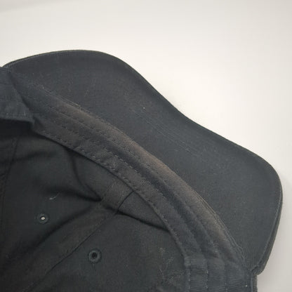 Crumbl Slideback Hat Black One Size Adjustable Solid 6 Panel Outdoor