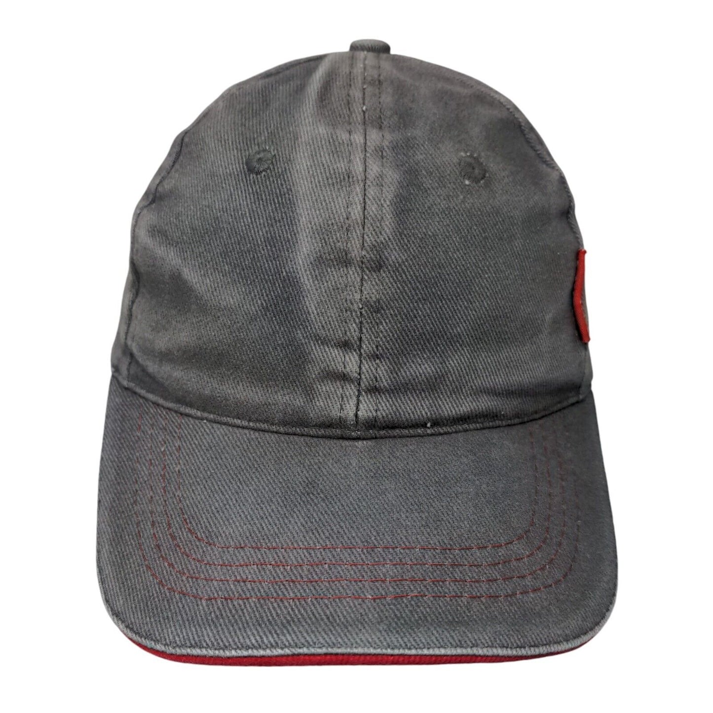 Hilti Slideback Hat Gray One Size Adjustable Solid 6 Panel Blank