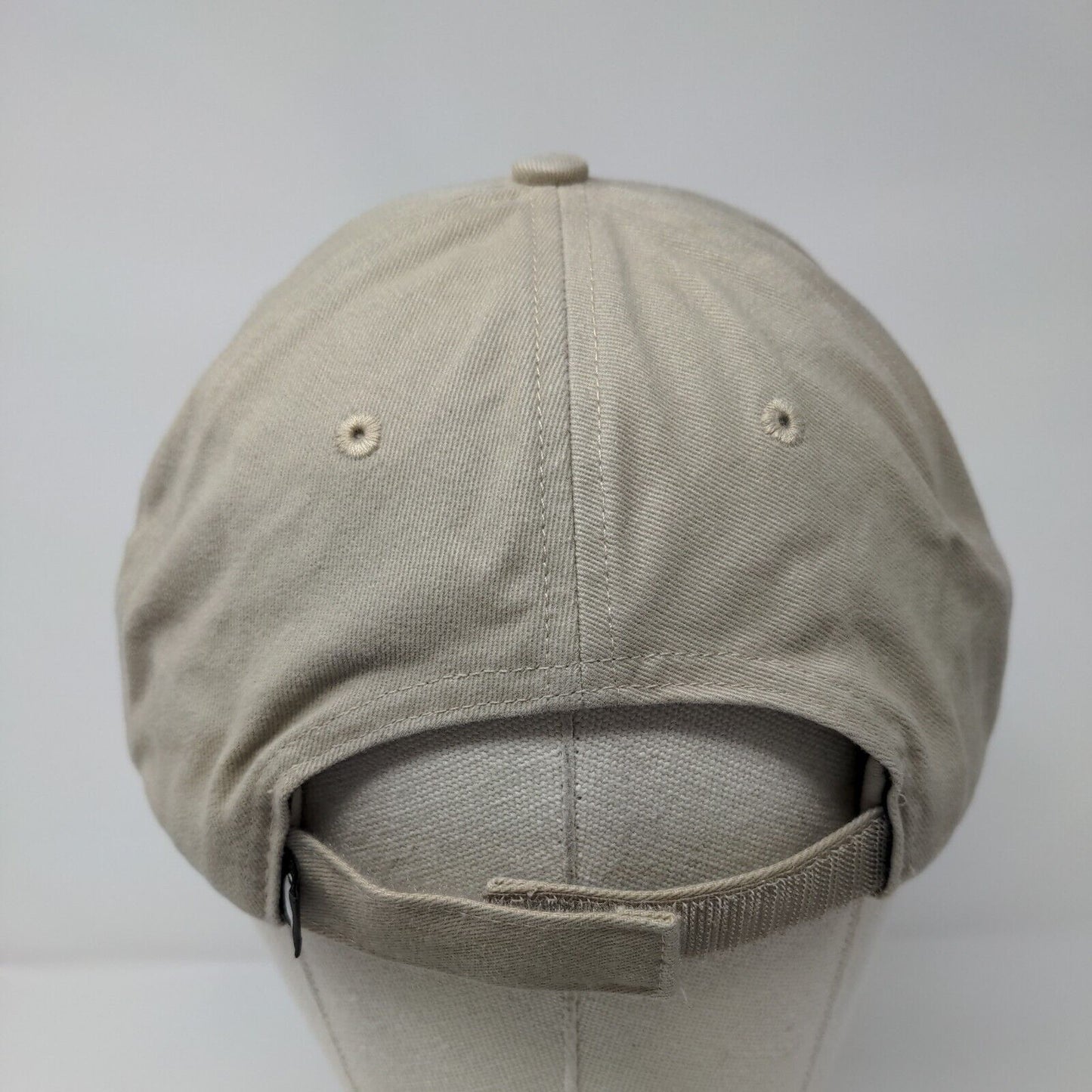 The Amateur Strapback Hat Tan One Size Solid Embroidered Richardson