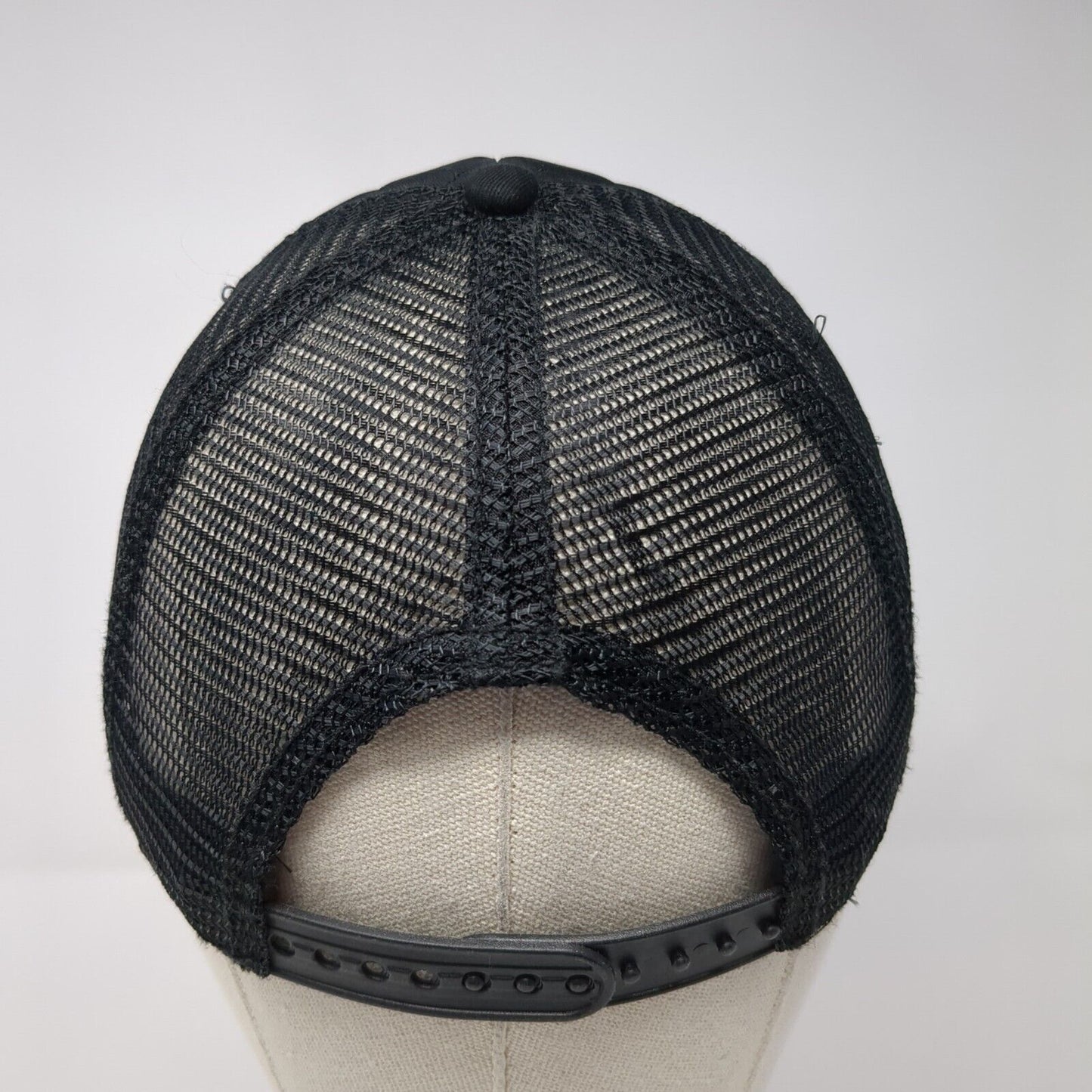 Promo Shop Snapback Trucker Hat Black One Size Mesh Back Quilted HG