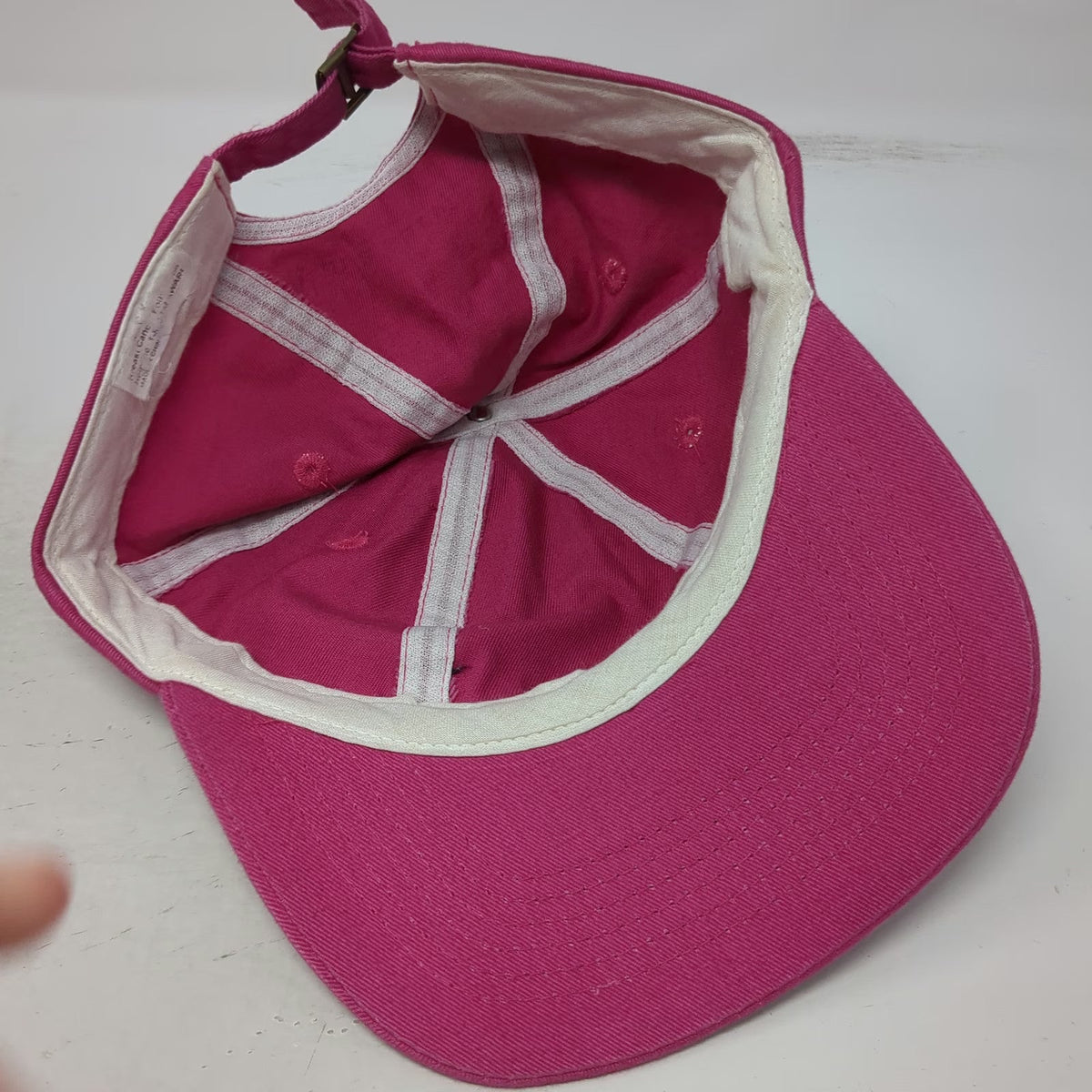 Baseball Cap Pink OSFM Race For The Cure Survivor Kellogg's ZTA Awareness hat
