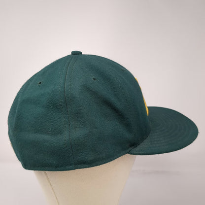 Oakland Athletics MLB New Era Cap Green 7 5/8 Fitted 59FIFTY On-Field Hat