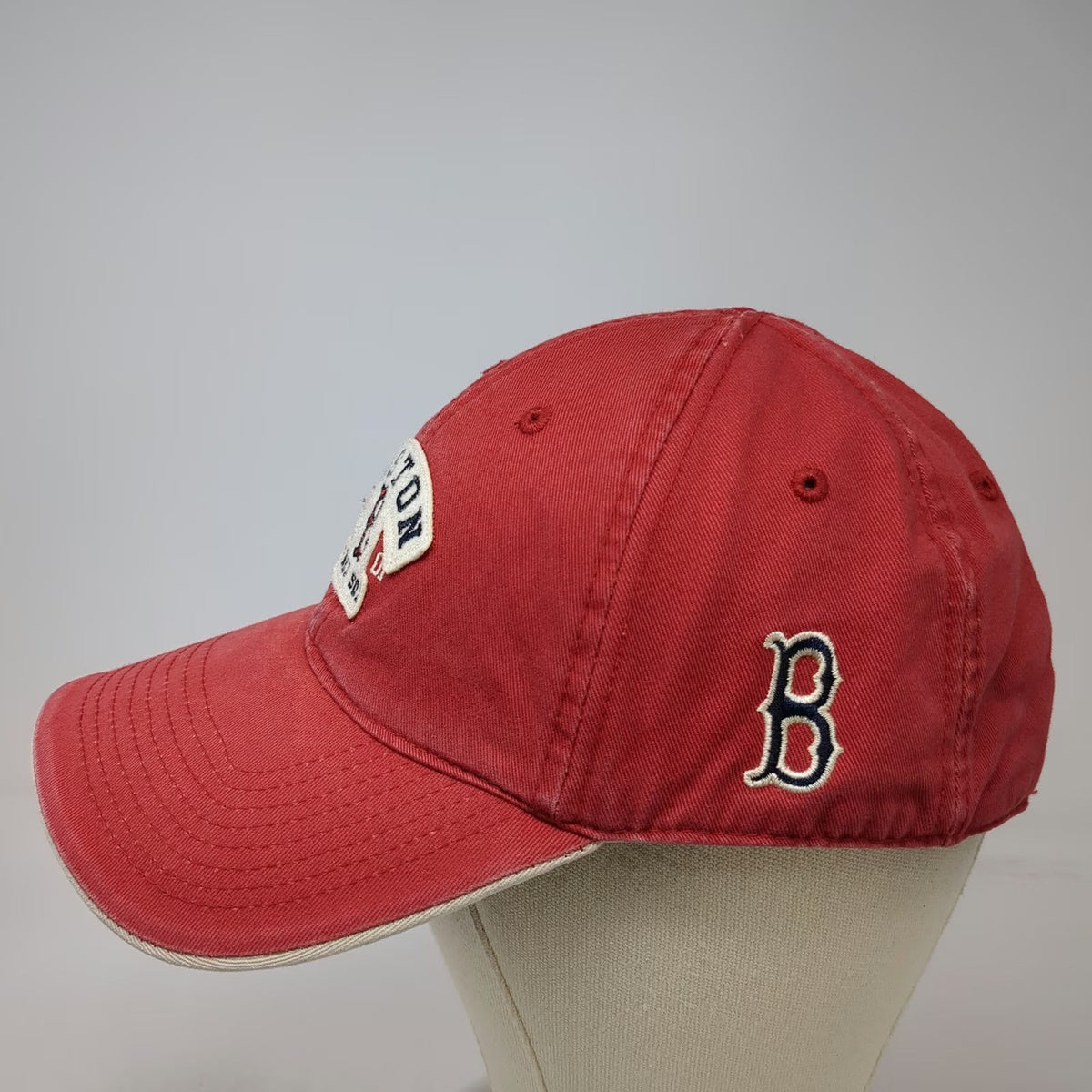 Boston Red Sox MLB Drew Pearson Baseball Cap Red One Size Strapback Embroidered