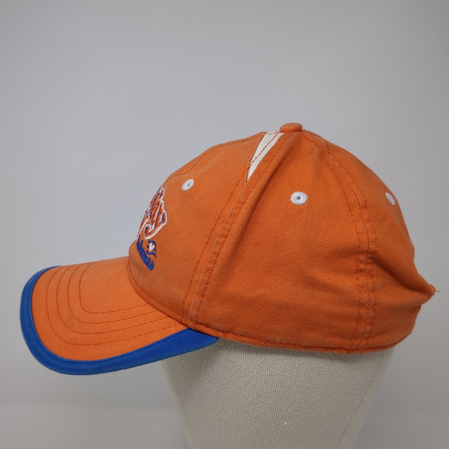 Castaway Cay Bahamas Strapback Hat Orange One Size Adjustable Disney