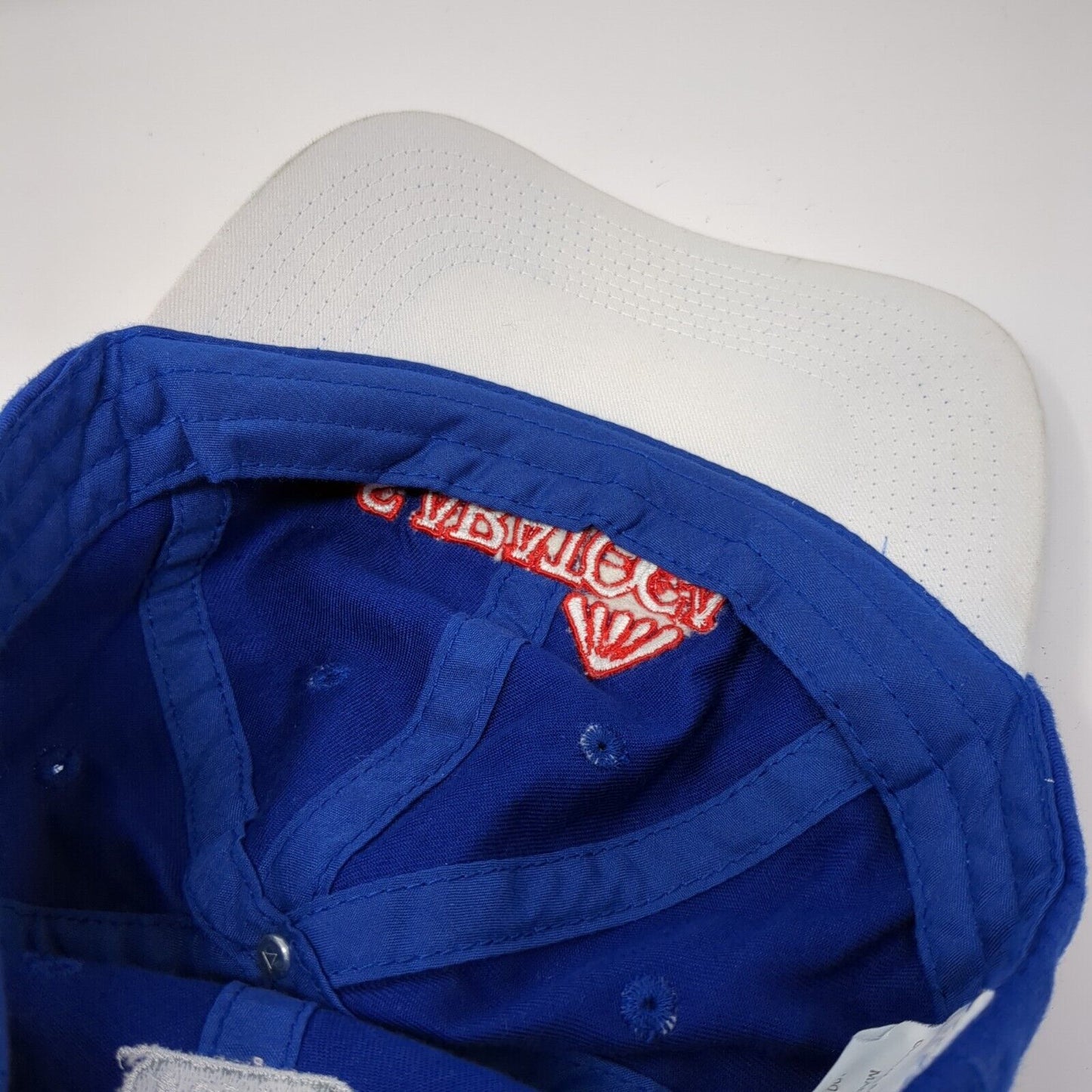 Saratoga NYRA Slideback Hat Blue OSFA Solid Adjustable Embroidered