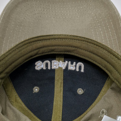Overland Subaru Green Baseball Cap One Size Ripstop 1958 Patch Strapback Hat