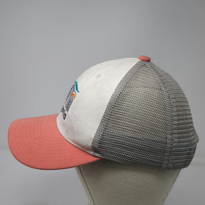 Patagonia Trucker Hat White OS Mesh Back Embroidered Logo Snapback Mountain
