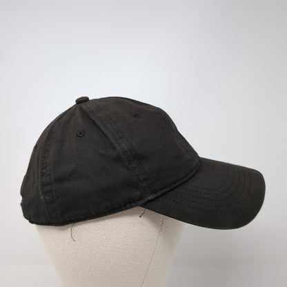 Unbranded Slideback Baseball Cap Black One Size Adjustable Lightweight Blank