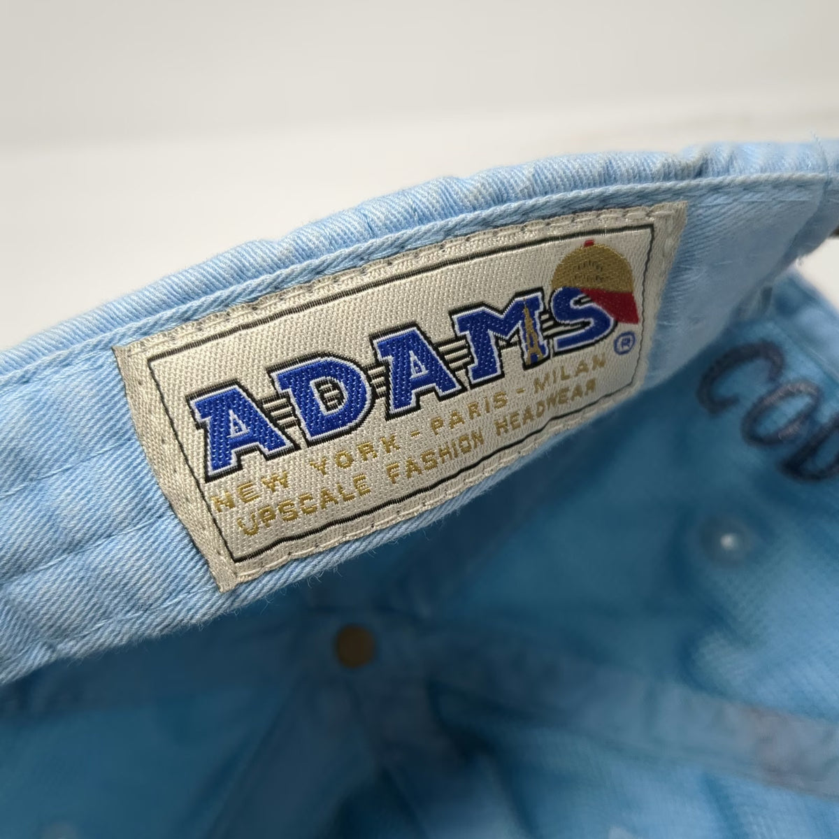 Adams Baseball Cap Blue One Size Four Seas Ice Cream Centerville Cape Cod Hat