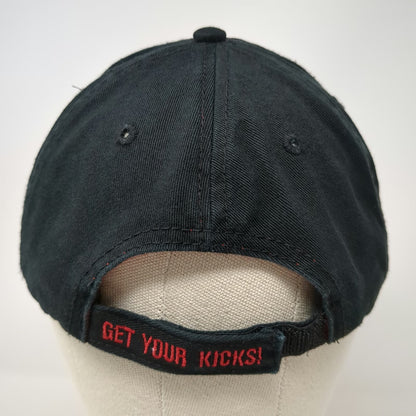 Open Road Route 66 America's Highway Baseball Cap Black One Size Strapback Hat